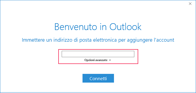 PEC Outlook configurazione 1.1