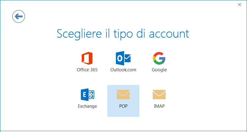 PEC Outlook configurazione 3.3