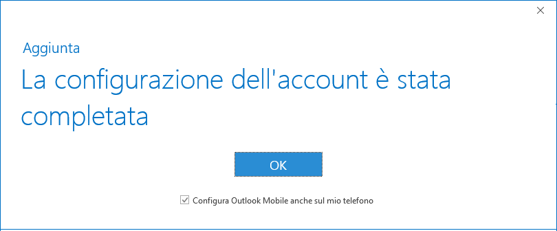 PEC Outlook configurazione 6